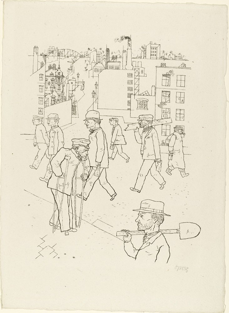 24 George Grosz These War Invalids Are Becoming a Positive Pest 1920