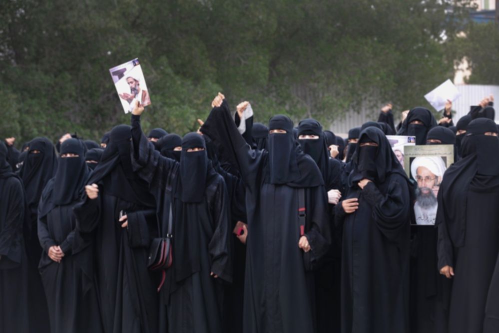 Saudi Shia women Photograph AFP
