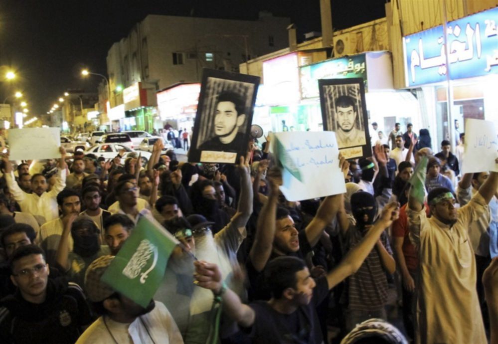 CEN39b277 ideast Saudi Arabia Protests HAS103