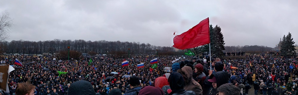 1 Saint Petersburg. 26 March 2017 Anti Corruption Rally