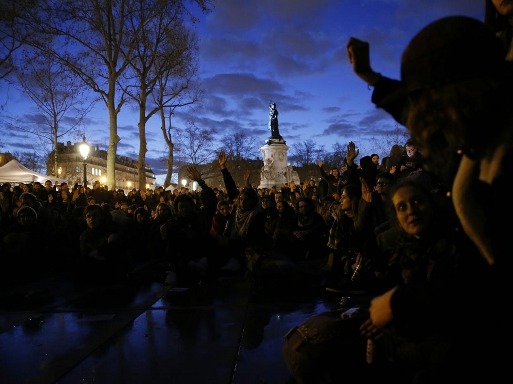 8 nuit debout paris protest