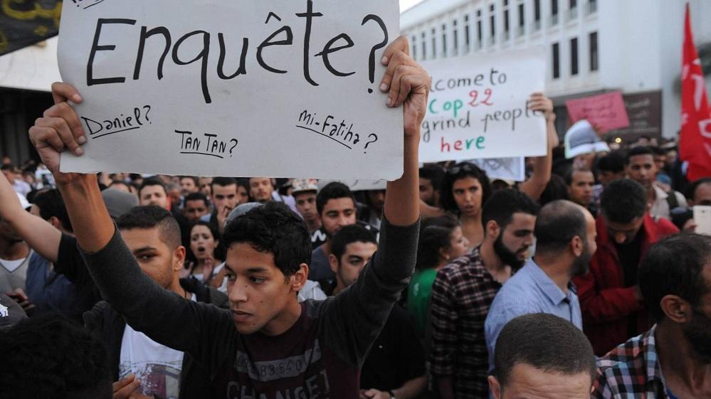 12 la muerte de un vendedor ambulante desata protestas contra el regimen de marruecos