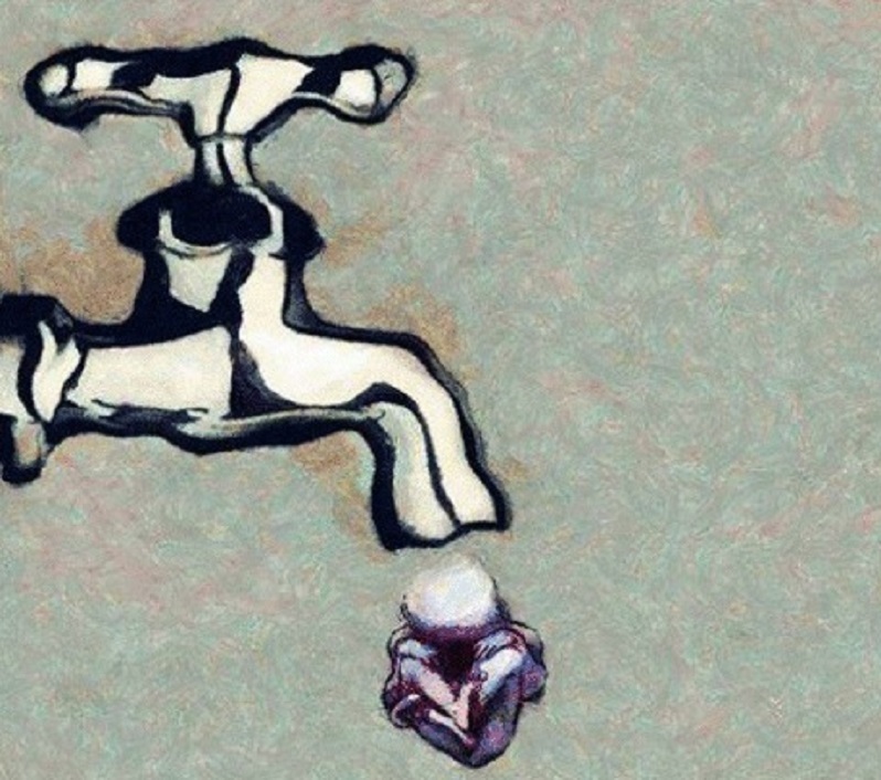 Wissam Al Jazairy Last drop of water in Aleppo