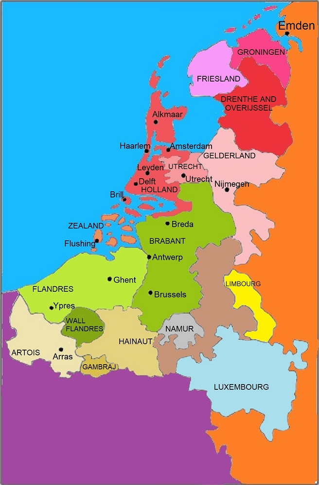 1 Figure 1. The Dutch Revolt c.1600