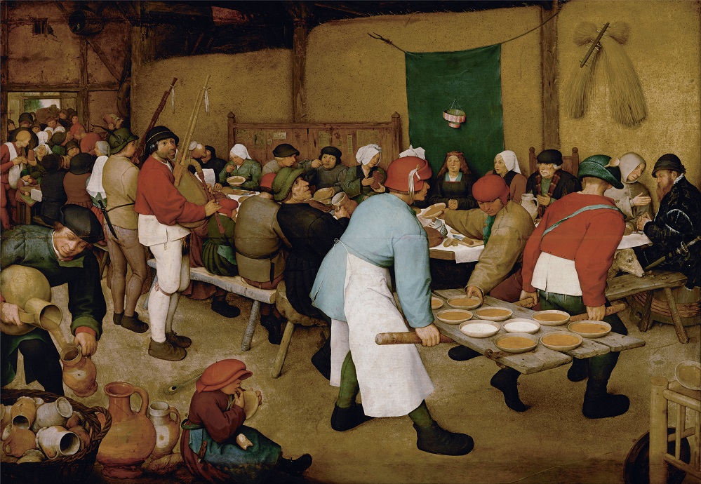 2 Pieter Bruegel the Elder Peasant Wedding Google Art Project 1566 69
