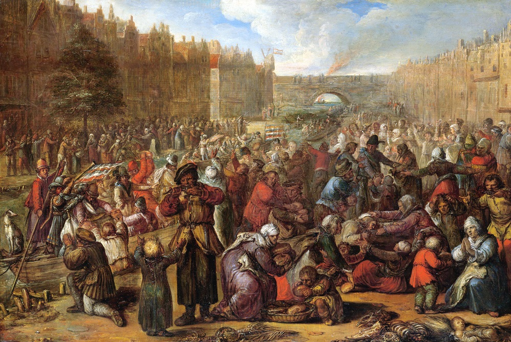 5 Otto van Veen The Famished People after the Relief of the Siege of Leiden 1574