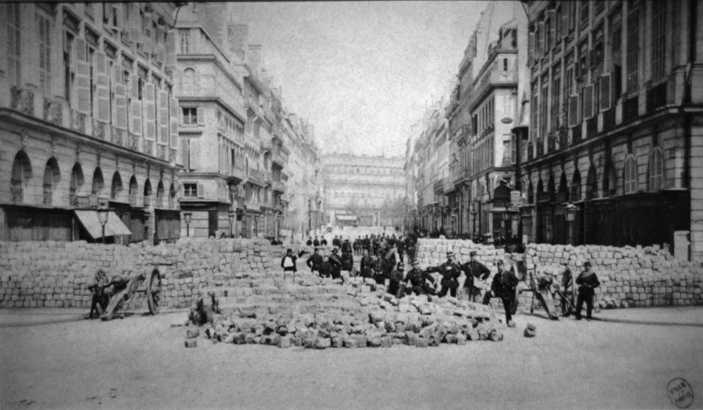 B 5 Barricade place Vendome Commune Paris 1871