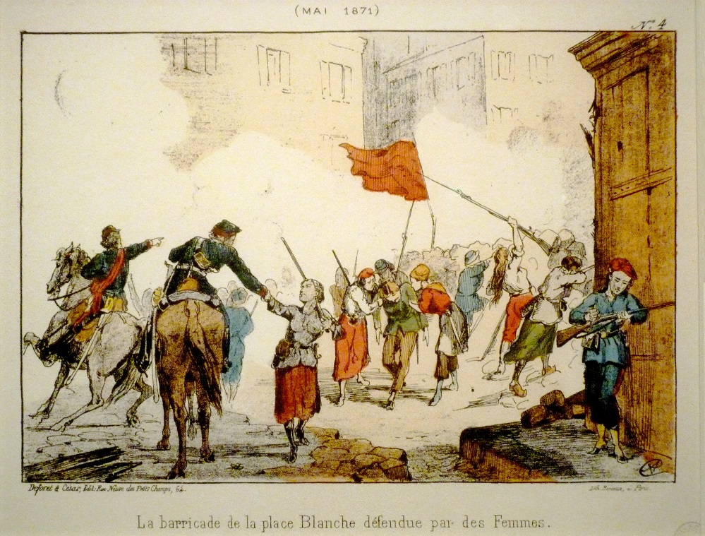 C 5 Moloch Hector Colomb Commune de Paris barricade Place Blanche