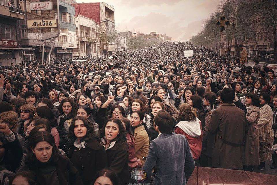 1979 Iranian Women Days protests against Hijab