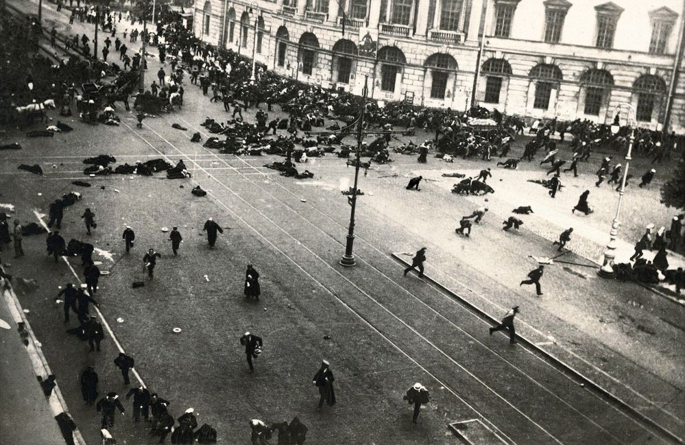 4 The July Days Nevsky prosp Petrograd