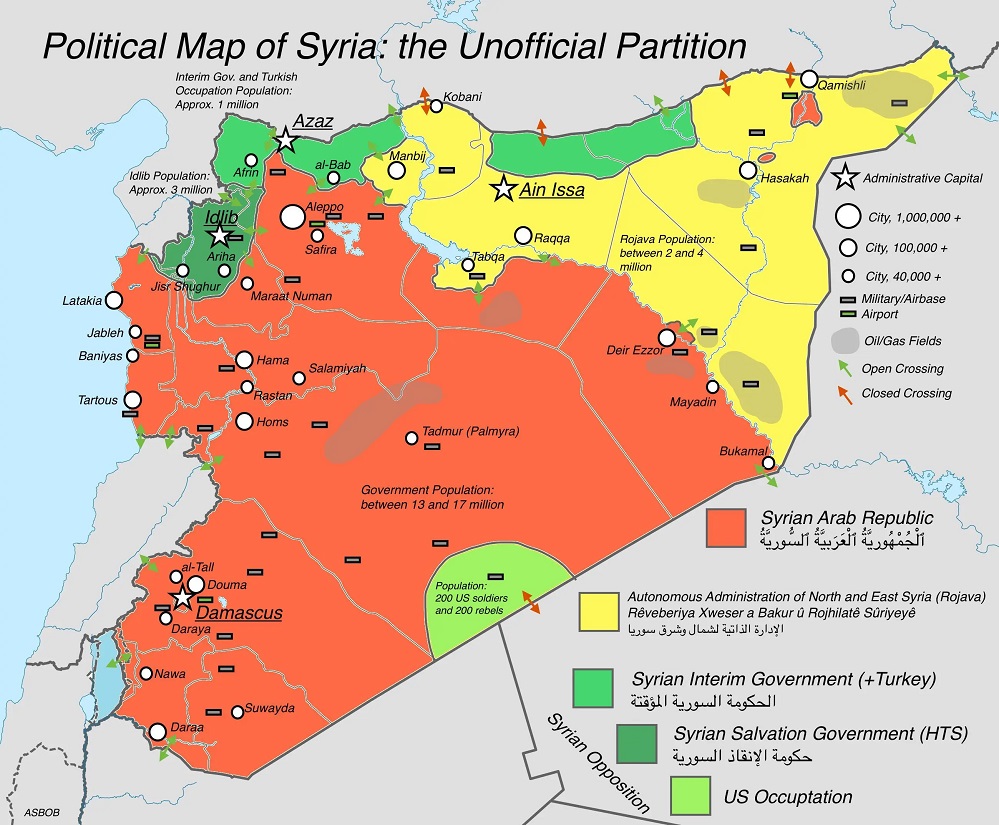 6 political map of syria