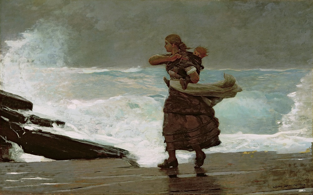 7 Winslow Homer The Gale 1883 93