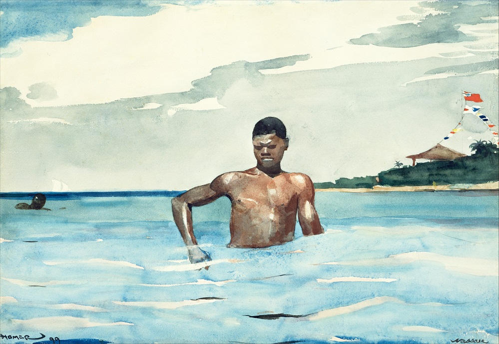 8 Winslow Homer The Bather 1899