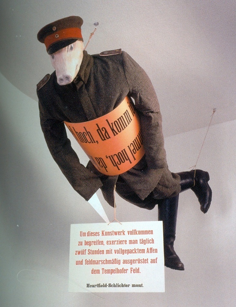 d6 John Heartfield Rudolf Schlichter Preussischer Erzengel