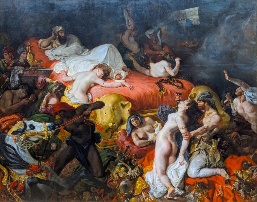 image 5. Delacroix Mort de Sardanapale