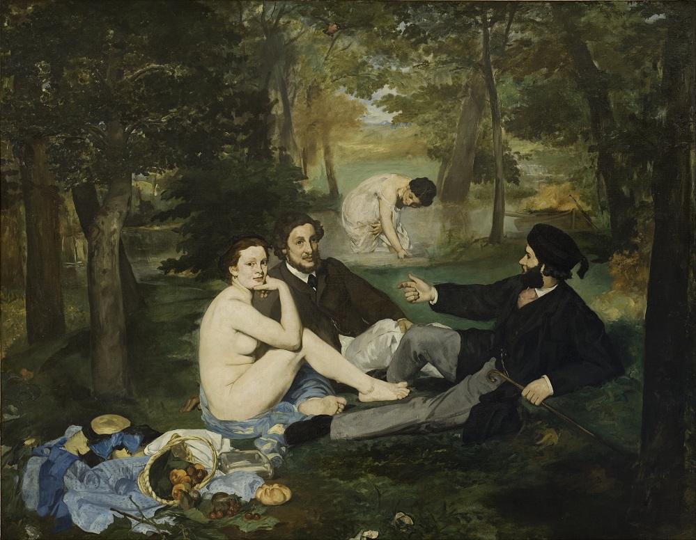 12 Manet Déjeuner sur lherbe