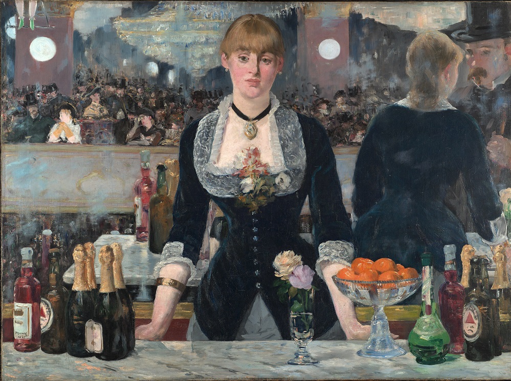 16 Manet Un bar aux Folies Bergère