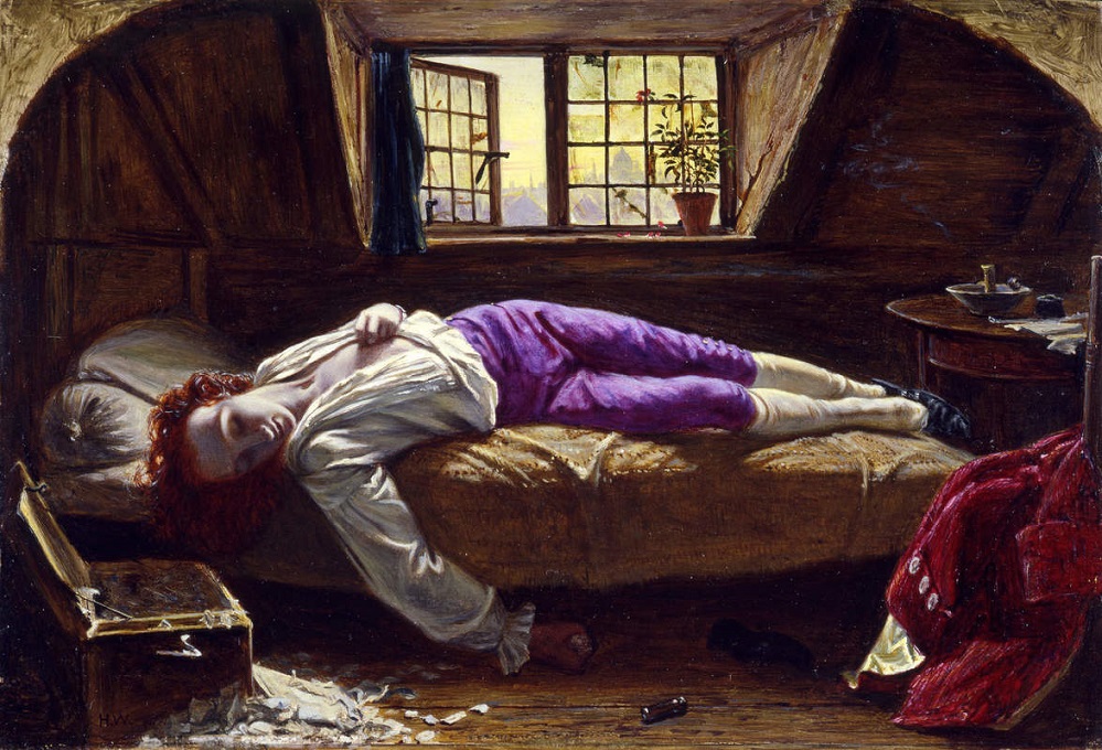 2 Henry Wallis The Death of Chatterton