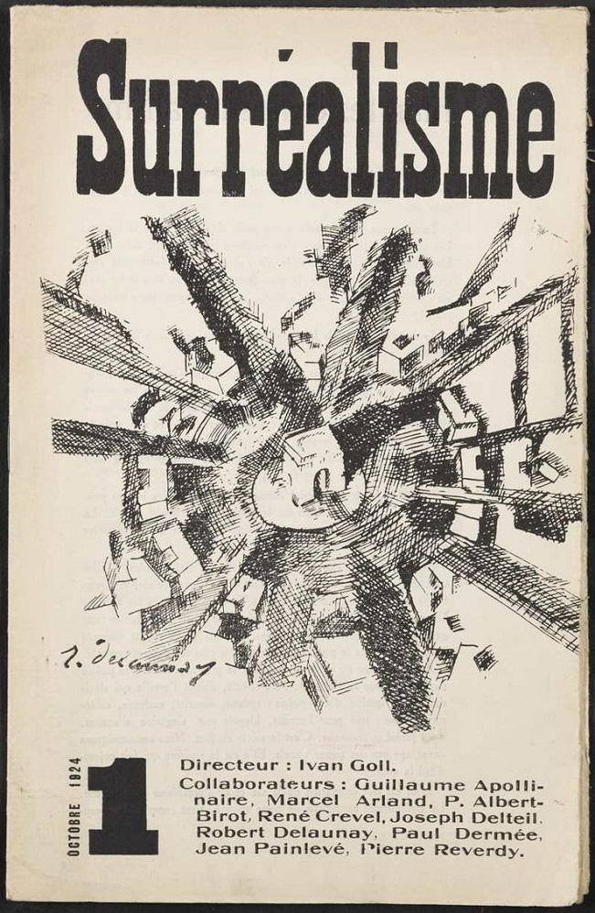 12 Yvan Goll Σουρρεαλισμός Surréalisme Le Manifeste du Surréalisme 1924