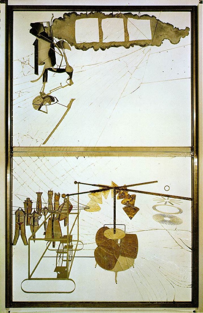 2 Duchamp La mariée mise à nu par ses célibataires même 1915 1923