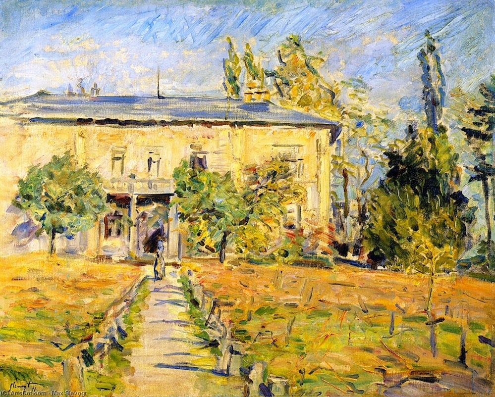 15 Max Slevogt The Country House in Godramstein