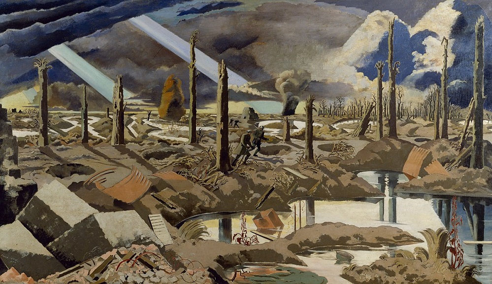 7 Paul Nash The Menin Road 1919