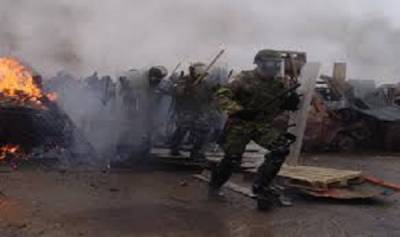 Δίκτυο Ελεύθερων Φαντάρων Σπάρτακος: Άσκηση καταστολής πλήθους στο ΚΕΠΒ Θήβας!