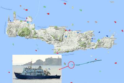 «Ανεπιθύμητο»: Αποχωρεί από την Κρήτη το πλοίο C-Star