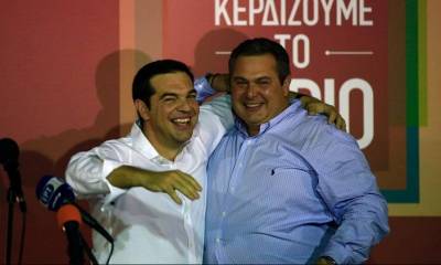 Εθνο-ΣΥΡΙΖΑ. Του Δημοσθένη Παπαδάτου-Αναγνωστόπουλου