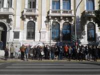 Κινητοποίηση Εργαζομένων - Συνταξιούχων Εθνικής Τράπεζας για τη μη καταβολή του επικουρικού