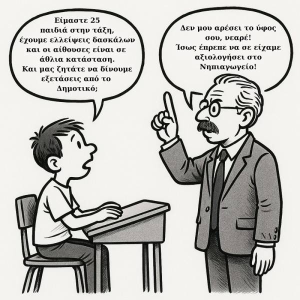 Αριστερή Κίνηση Περιστερίου :Εξετάσεις τύπου PISA στα σχολεία μας; Ευχαριστούμε, δεν θα πάρουμε!!