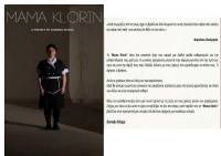 ΔΙΚΑΙΟΣΥΝΗ ΓΙΑ ΤΗΝ “ MAMA KLORIN”/ DREJTESI PER “ MAMA KLORIN”- γράφει η Liliana Saliaj