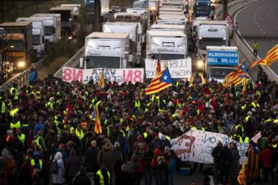 Η απεργία της οργής στην Καταλονία