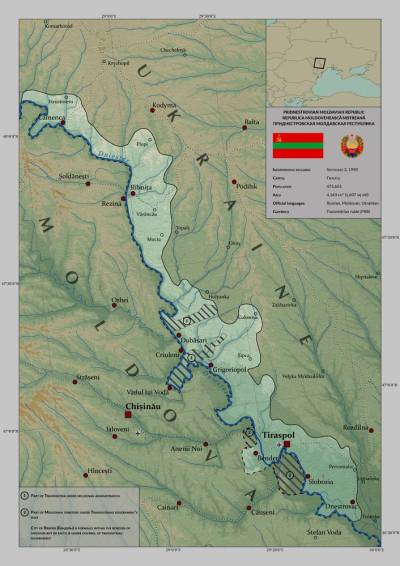 Υπερδνειστερία και Μολδαβία: ένα μάθημα ρωσικού παιχνιδιού εξουσίας