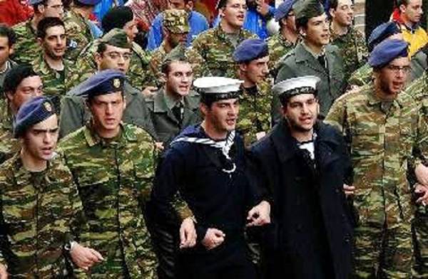Η Αντιπολεμική Διεθνιστική Κίνηση για την στάση των ΚΚΕ-ΚΝΕ στο Στρατολογικό Νομοσχέδιο