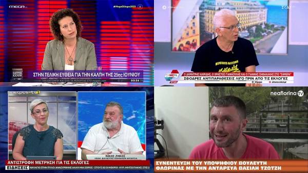Τηλεοπτικές-ραδιοφωνικές παρουσίες υποψηφίων και εκπροσώπων της ΑΝΤΑΡΣΥΑ