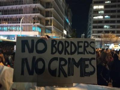 Εντυπωσιακό σε παλμό και μαζικότητα αντιρατσιστικό/ αντιφασιστικό συλλαλητήριο 5/3, στο κέντρο της Αθήνας ενάντια στις δολοφονικές πολιτικές της ΝΔ και της ΕΕ- Φρούριο.