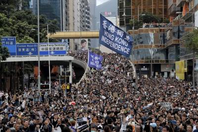 Υποστήριξη στον λαό του Χονγκ Κονγκ στον αγώνα για τα δημοκρατικά του δικαιώματα