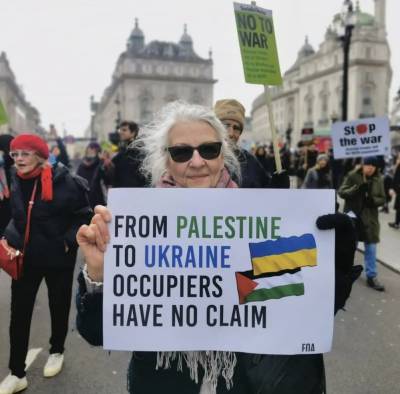 Για την ανάγκη αλληλεγγύης στον παλαιστινιακό και τον ουκρανικό λαό