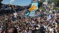 Μαζική Αντίσταση στο Τζαμού Κασμίρ που διοικείται από το Πακιστάν