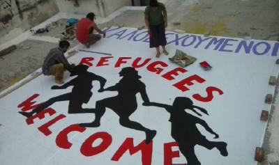 ΑΝΤΑΡΣΥΑ: Νομιμοποίηση όλων των μεταναστών - Δουλειά με δικαιώματα