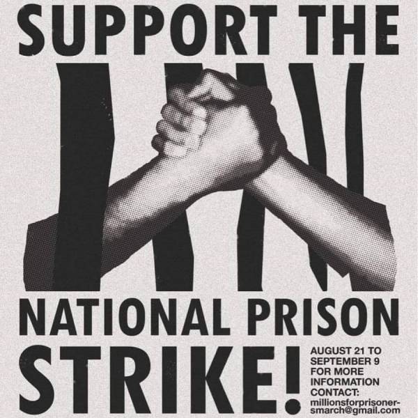 ΗΠΑ: Πανεθνική απεργία κρατουμένων (21 Αυγούστου-9 Σεπτεμβρίου 2018)