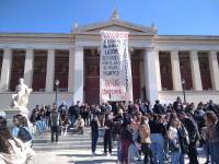 Δελτίο Τύπου της Συνέλευσης Αγώνα στην κατειλημμένη Πρυτανεία στα Προπύλαια