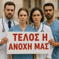 Οι γιατροί εξοντώνονται και ο Άδωνις παίζει με τα βραχιολάκια του - Ενωτικό Κίνημα για την Ανατροπή