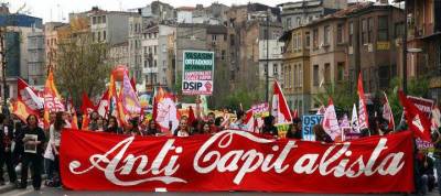Σημαία μας δεν είναι η Συνθήκη της Λωζάνης αλλά ο κοινός αγώνας με τους εργάτες της Τουρκίας