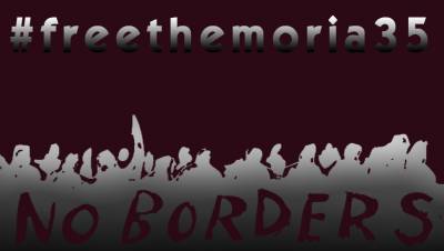 Πολιτικό Κάλεσμα Αλληλεγγύης με τους 35 Διωκόμενους Μετανάστες της Μόριας