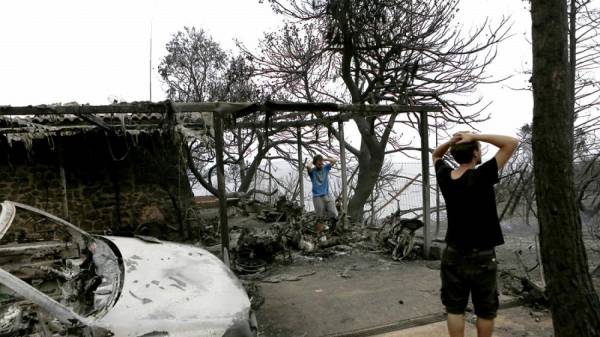 ANTARSYA: Greek wildfires: “Asymmetric Threat” for people and the environment is the capitalist development as shown by disastrous fires