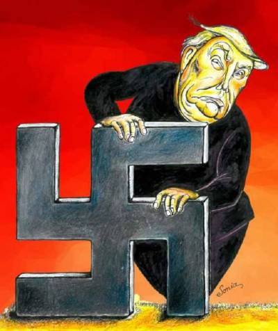 Ο Τραμπ και η Φαιά Διεθνής του: Στα βήματα του Χίτλερ και του ναζισμού! του Γιώργου Μητραλιά