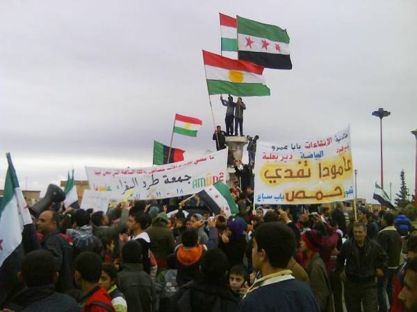 Η συριακή επανάσταση και η χειραφέτηση των Παλαιστινίων και των Κούρδων