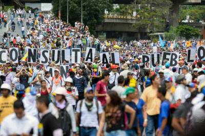 Όχι στην ιμπεριαλιστική παρέμβαση στη Βενεζουέλα! Ούτε το πραξικόπημα του Γουαϊδό ούτε η τραγωδία του Μαδούρο